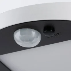 Paulmann LED-væglampe med solcelle Ryse, hvid