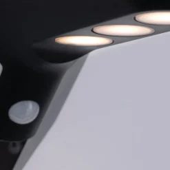 Paulmann LED-væglampe med solcelle Soley antracit