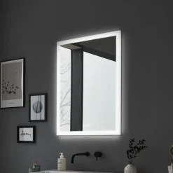 Paulmann LED-vægspejl Mirra hvid 60x80 cm IP44 CCT