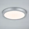 Paulmann Lunar LED-panel, rundt, Ø 30 cm, krom