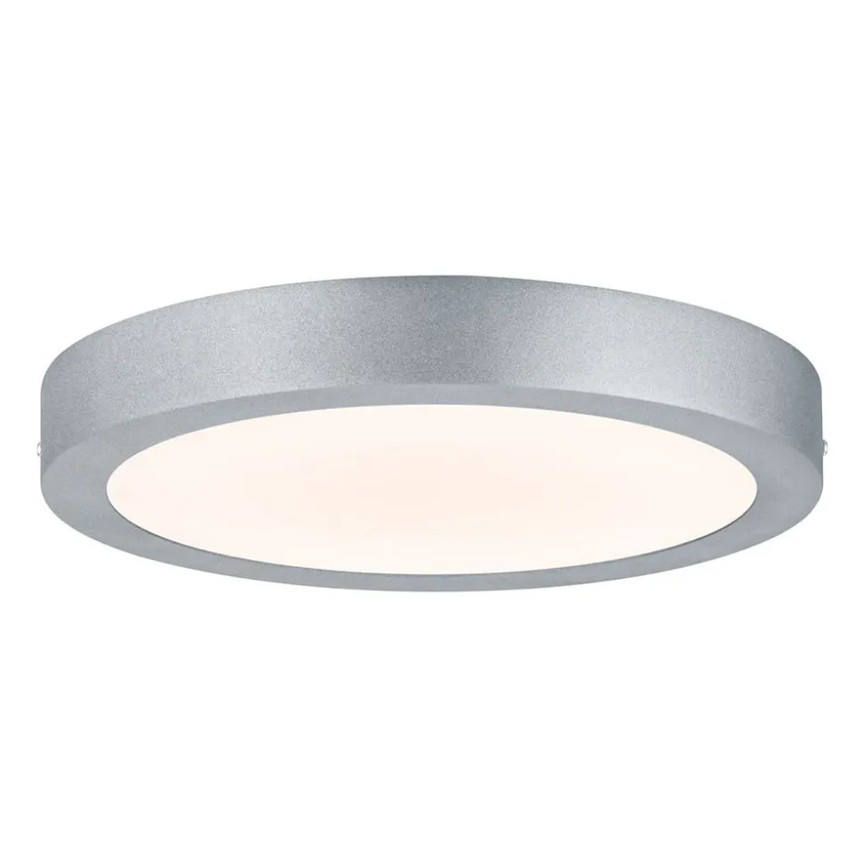 Paulmann Lunar LED-panel, rundt, Ø 30 cm, krom
