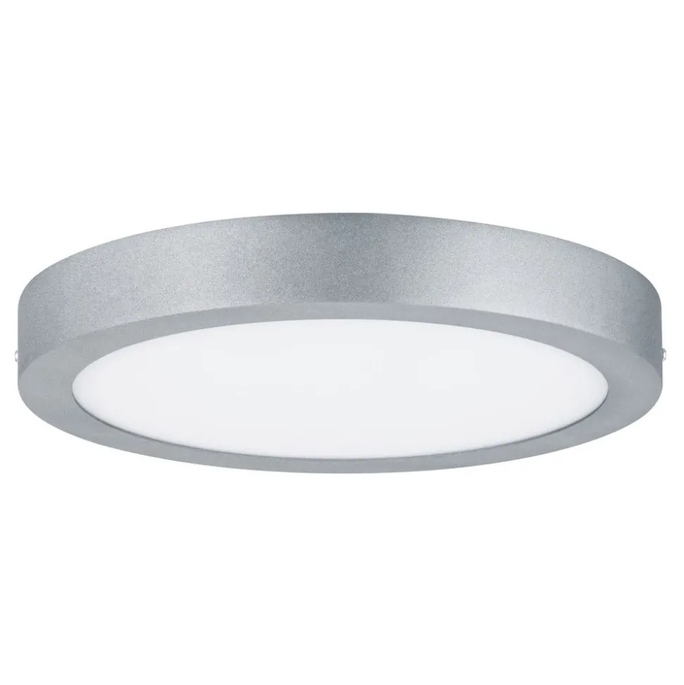 Paulmann Lunar LED-panel, rundt, Ø 30 cm, krom