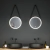 Paulmann Miro LED-hængespejl CCT Ø40cm Framelight
