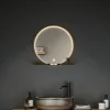 Paulmann Miro LED-vægspejl CCT Ø50cm Framelight