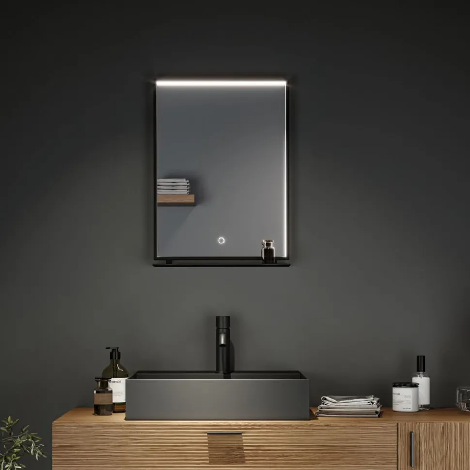 Paulmann Miro LED-vægspejl CCT 62x45 Baggrundsbelysning