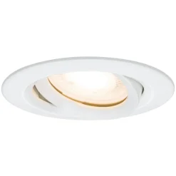 Paulmann Nova LED-indbygningsspot, dæmpbar, IP65, hvid