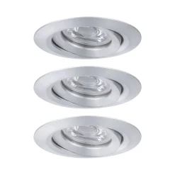 Paulmann Nova mini Plus LED easydim, 3 stk.,alu