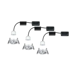 Paulmann Nova mini Plus LED easydim, 3 stk.,alu