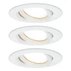 Paulmann Nova Plus 3-delt LED-spot rund hvid