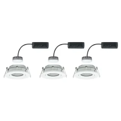 Paulmann Nova Plus 3-delt LED-spot rund hvid