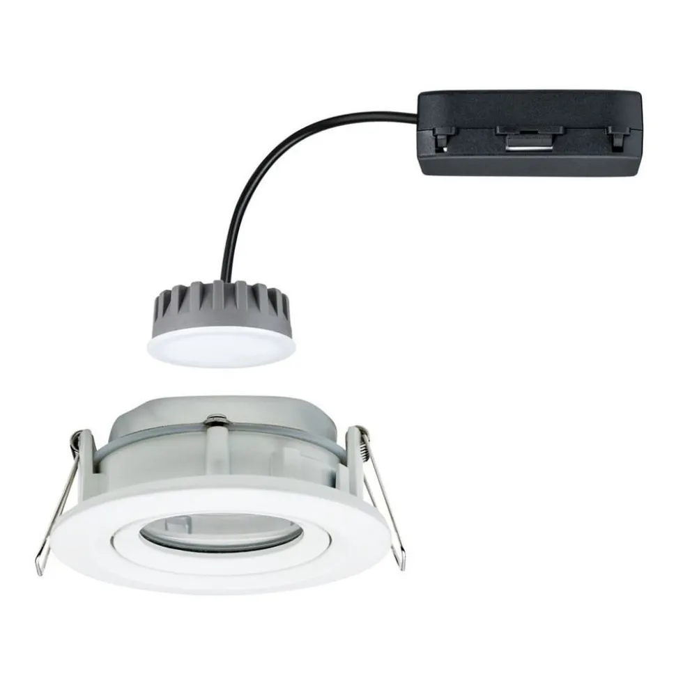 Paulmann Nova Plus LED-spot, rundt, hvidt