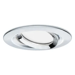 Paulmann Nova Plus LED-spot, 3 stk, rundt, krom