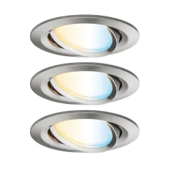 Paulmann Nova Plus spot, sæt med 3 CCT