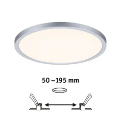 Paulmann panel Areo 830 rund krom 3stepdim 23cm