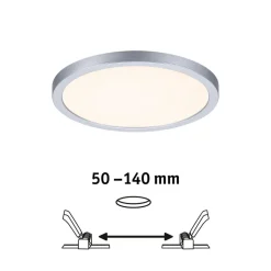 Paulmann panel Areo 830 rund krom 3stepdim 17,5cm