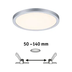 Paulmann panel Areo ZigBee CCT rund krom 17,5 cm