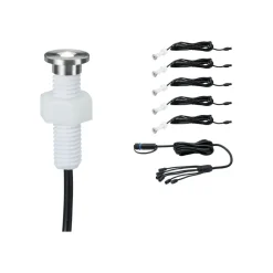 Paulmann Plug & Shine indbygningslampe 93694 5-dels tilbehør