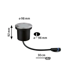 Paulmann Plug & Shine LED indbygningslampe 4,5W 1 enhed