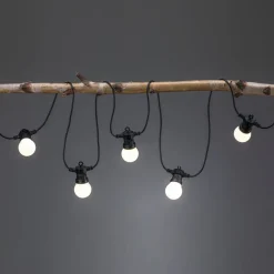 Paulmann Plug & Shine LED lyskæde Globe 7x0,2W