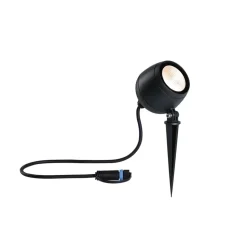 Paulmann Plug & Shine LED-spot Kikolo, 3.000 K, 20°, aluminium