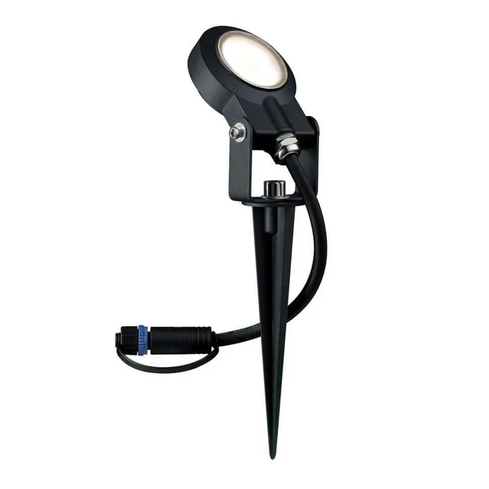 Paulmann Plug & Shine spot med jordspyd Sting 3000K