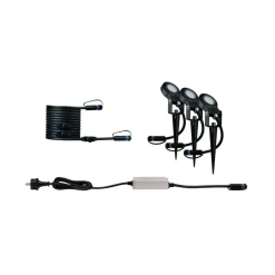Paulmann Plug & Shine Sting 3.000K Basis-sæt med 3 stk