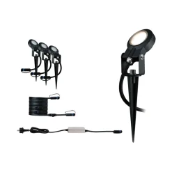 Paulmann Plug & Shine Sting 3.000K Basis-sæt med 3 stk