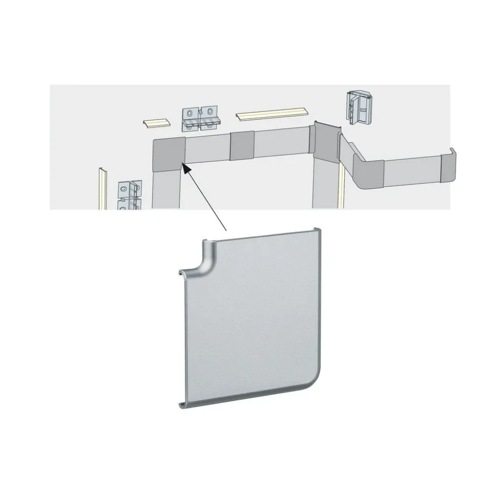 Paulmann Profil Duo hjørneprofil 2 st, LED-stripes