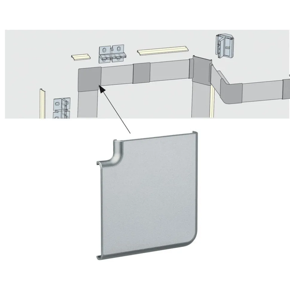 Paulmann Profil Duo hjørneprofil 2 st, LED-stripes