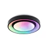 Paulmann Rainbow Ø37cm sort fjernbetjent stjernedekoration RGBW