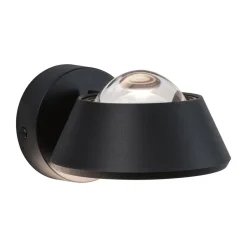 Paulmann Sabik LED-væglampe, up/down, sort