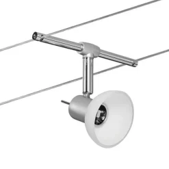 Paulmann Sheela wiresystem, 5 lyskilder, mat krom