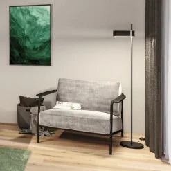 Paulmann Smart LED-gulvlampe Jagun, antracit, 151 cm filt