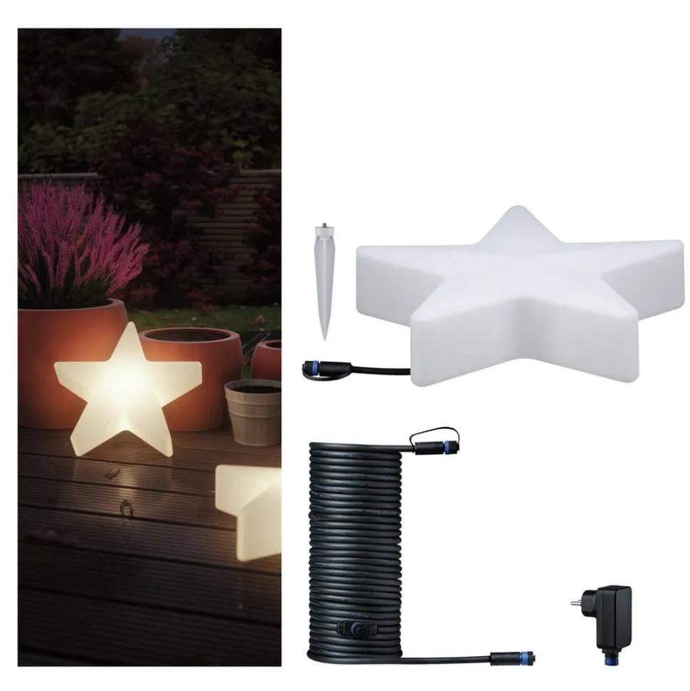 Paulmann Smart LED-julesæt Plug & Shine Star 10 m kabel