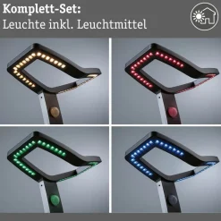 Paulmann Smart vejlampe Alara, RGBW antracit IP44
