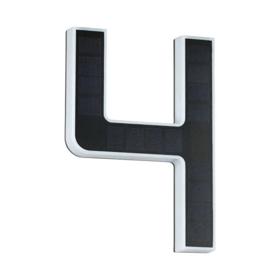 Paulmann solcelledrevet LED-husnummer 4