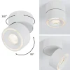 Paulmann Spircle LED-downlight, mat hvidt