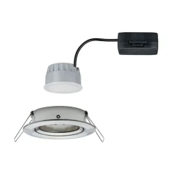 Paulmann spot Nova Coin rund, vippelig, jern