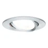 Paulmann Spot Nova rund, drejelig/dæmpbar, aluminium