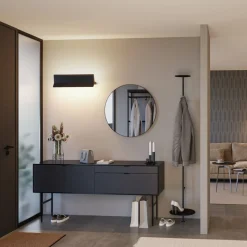 Paulmann Stine LED wallwasher 3-trins dæmp, sort