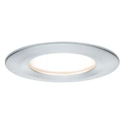 Paulmann sæt med 3 LED-spot Slim Coin, dæmpbar, aluminium