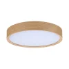 Paulmann Tega LED-loftlampe IP44 CCT træ