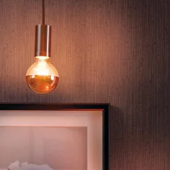 Paulmann topforspejlet LED E27 6,5W G95 kobber