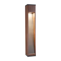 Paulmann Trabia LED-sokkelampe i træ, højde 60 cm