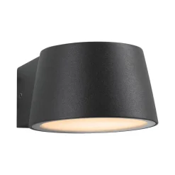 Paulmann udendørs LED-væglampe Capea, antracit, aluminium, IP44