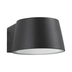 Paulmann udendørs LED-væglampe Capea, antracit, aluminium, IP44