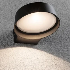 Paulmann udendørs LED-væglampe Capea Grand antracit 16 cm IP44