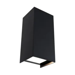 Paulmann udendørs LED-væglampe Flame, 22 cm, antracit, op/ned