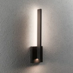Paulmann udendørs LED-væglampe Levka, antracit, 49 cm aluminium IP44