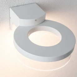 Paulmann udendørs LED-væglampe Capera hvidt metal IP44